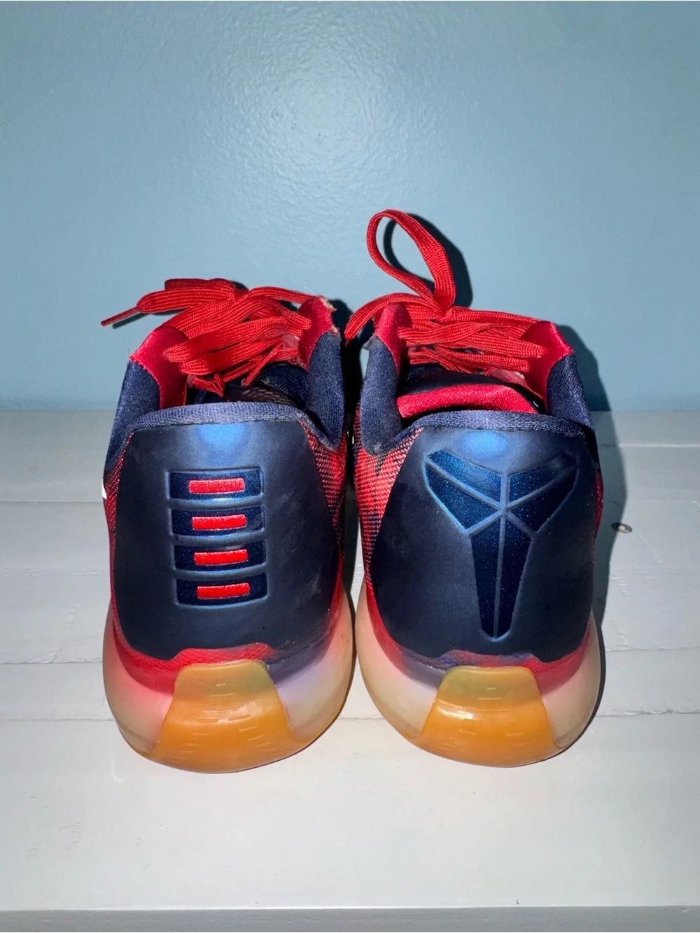 Nike Kobe 10 X USA Independence Day Mens Size 11.5 Sneakers